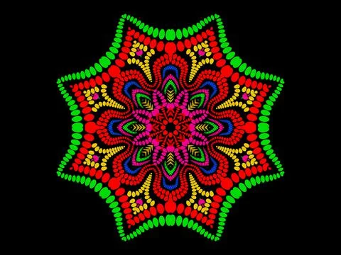 Mandala Design Illustration Stock Illustration
