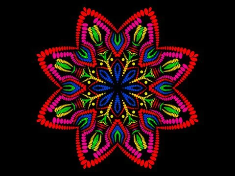 Mandala Design Illustration Stock Illustration