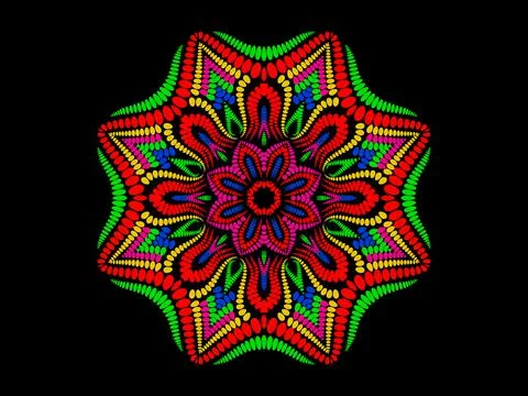 Mandala Design Illustration Stock Illustration