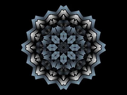 Mandala Design Illustration Stock Illustration