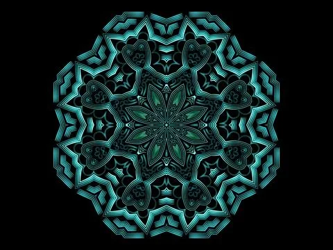 Mandala Design Illustration Stock Illustration