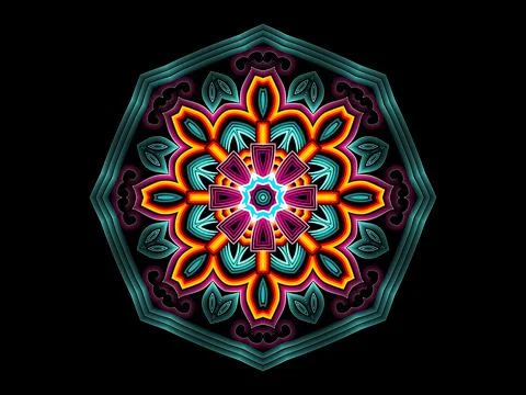 Mandala Design Illustration Stock Illustration
