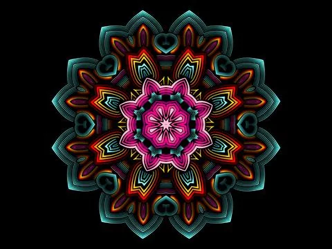 Mandala Design Illustration Stock Illustration