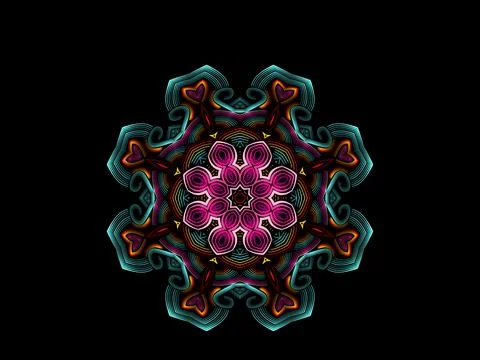 Mandala Design Illustration Stock Illustration