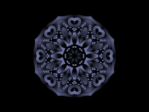 Mandala Design Illustration Stock Illustration