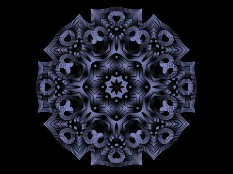 Mandala Design Illustration Stock Illustration