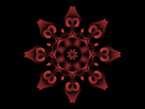 Mandala Design Illustration Stock Illustration