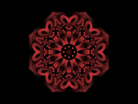 Mandala Design Illustration Stock Illustration