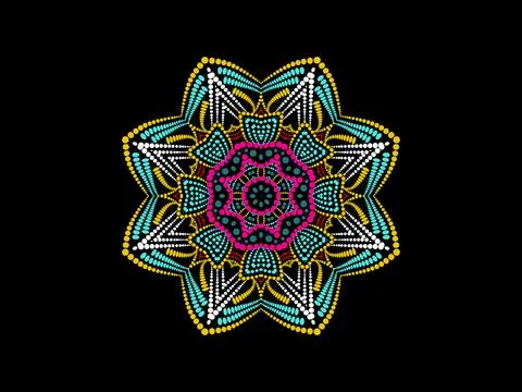 Mandala Design Illustration Stock Illustration
