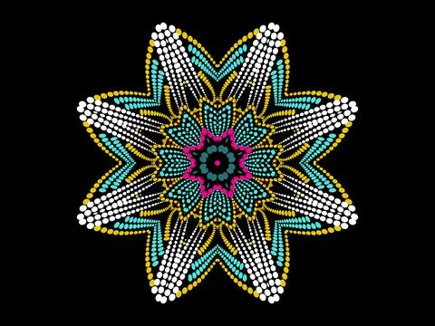 Mandala Design Illustration Stock Illustration