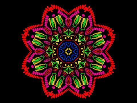Mandala Design Illustration Stock Illustration