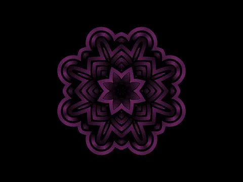 Mandala Design Illustration Stock Illustration