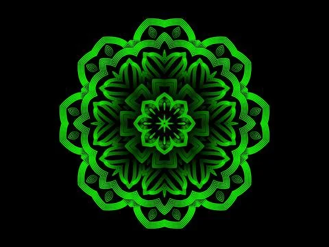 Mandala Design Illustration Stock Illustration