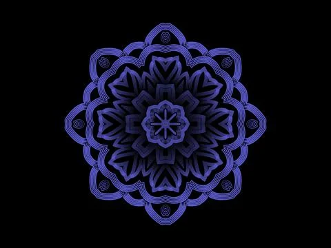 Mandala Design Illustration Stock Illustration