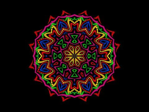 Mandala Design Illustration Stock Illustration