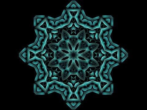 Mandala Design Illustration Stock Illustration