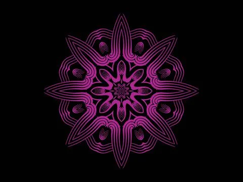 Mandala Design Illustration Stock Illustration