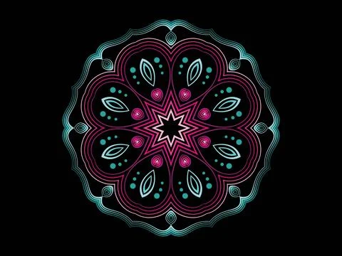 Mandala Design Illustration Stock Illustration