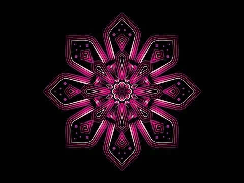 Mandala Design Illustration Stock Illustration
