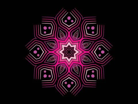 Mandala Design Illustration Stock Illustration