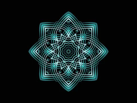 Mandala Design Illustration Stock Illustration