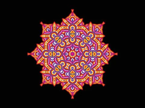 Mandala Design Illustration Stock Illustration