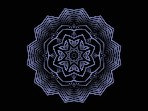 Mandala Design Illustration Stock Illustration
