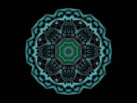 Mandala Design Illustration Stock Illustration
