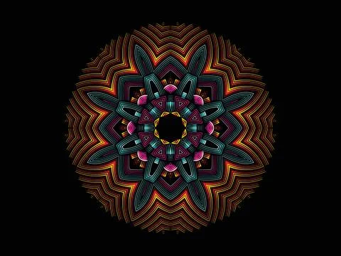 Mandala Design Illustration Stock Illustration