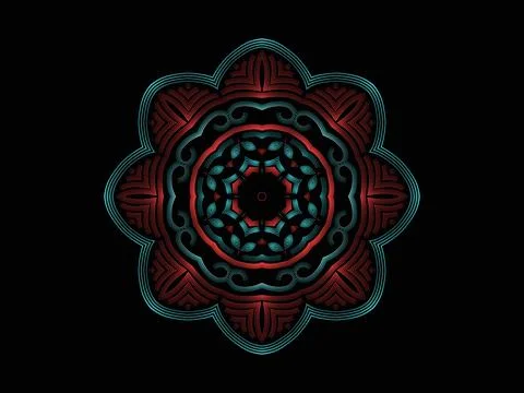 Mandala Design Illustration Stock Illustration