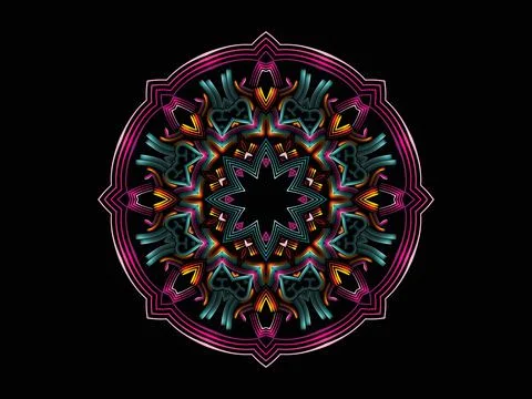 Mandala Design Illustration Stock Illustration
