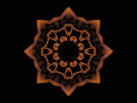 Mandala Design Illustration Stock Illustration