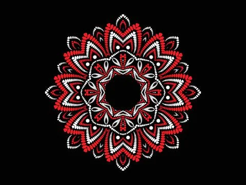 Mandala Design Illustration Stock Illustration