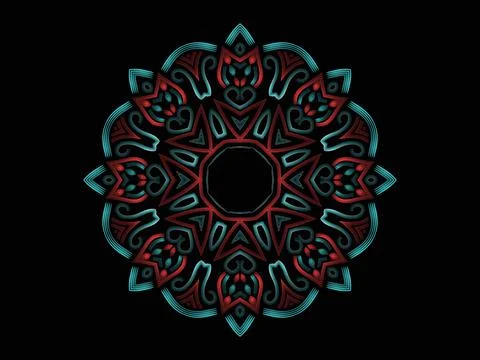 Mandala Design Illustration Stock Illustration