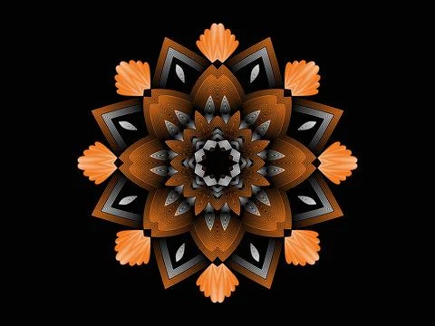 Mandala Design Illustration Stock Illustration