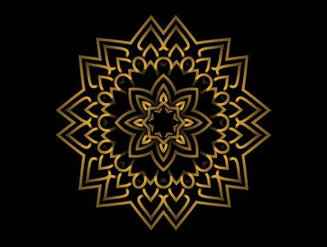 Mandala Design Illustration Stock Illustration