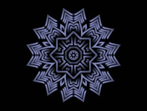 Mandala Design Illustration Stock Illustration