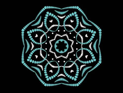 Mandala Design Illustration Stock Illustration