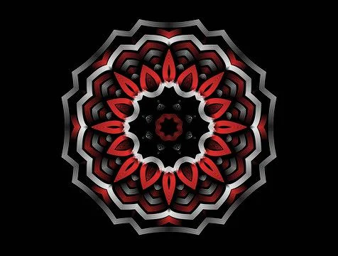 Mandala Design Illustration Stock Illustration