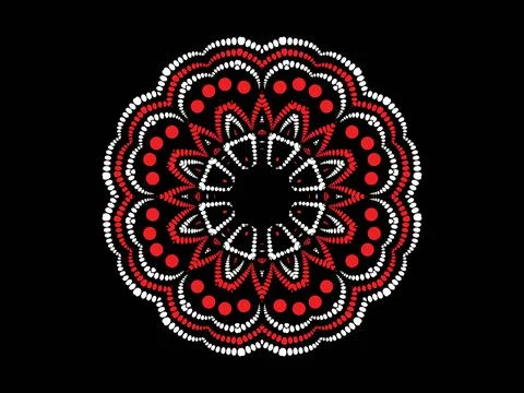 Mandala Design Illustration Stock Illustration