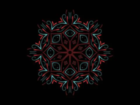 Mandala Design Illustration Stock Illustration