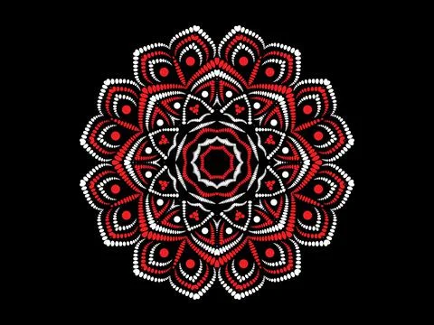 Mandala Design Illustration Stock Illustration