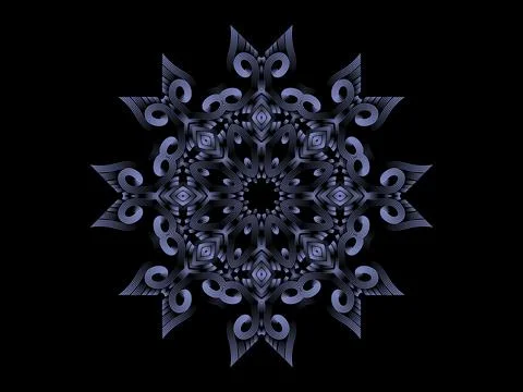 Mandala Design Illustration Stock Illustration