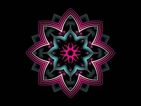 Mandala Design Illustration Stock Illustration