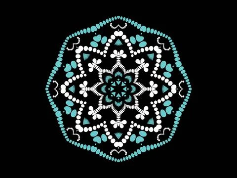 Mandala Design Illustration Stock Illustration
