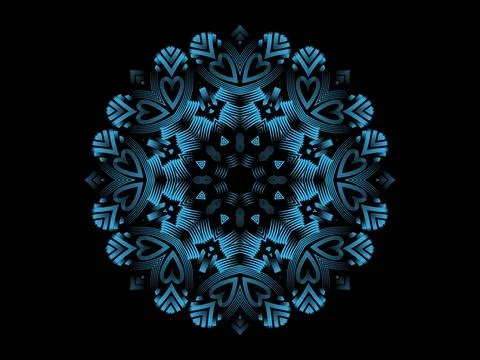 Mandala Design Illustration Stock Illustration