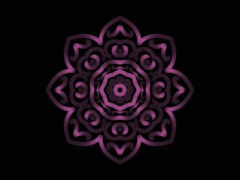 Mandala Design Illustration Stock Illustration
