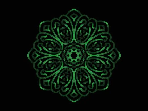 Mandala Design Illustration Stock Illustration