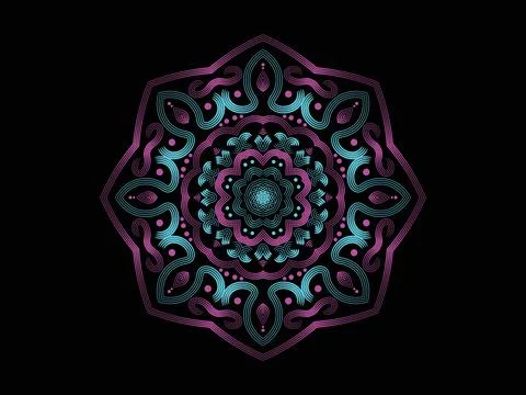 Mandala Design Illustration Stock Illustration