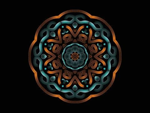 Mandala Design Illustration Stock Illustration
